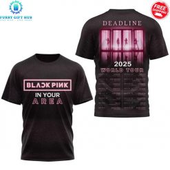 Blackpink In Your Area Dead Line World Tour 2025 Special Shirt Collection