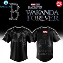 Boston Red Sox Wakanda Forever Special Baseball Jersey