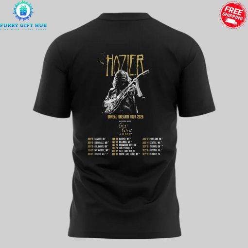 Boston Red Sox x Hozier Unreal Unearth Tour 2025 Special T-Shirt