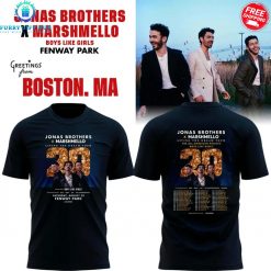 Boston Red Sox x Jonas Brothers Fenway Park Special T-Shirt