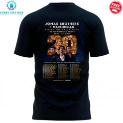 Boston Red Sox x Jonas Brothers Fenway Park Special T Shirt 3