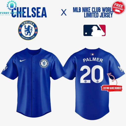 Chelsea FC x MLB Club World Cup 2025 Personalized Special Baseball Jersey