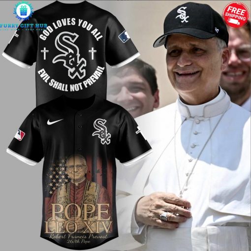 Chicago White Sox Pope Leo XIV Special Baseball Jersey