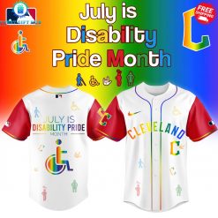 Cleveland Guardians 2025 Disability Pride Month Special Baseball Jersey