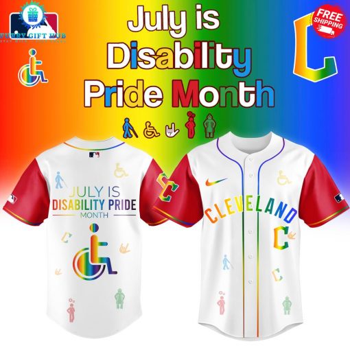 Cleveland Guardians 2025 Disability Pride Month Special Baseball Jersey