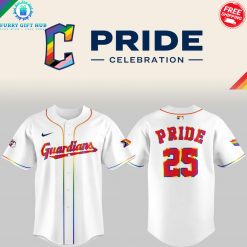 Cleveland Guardians Pride Celebration 2025 Special Baseball Jersey