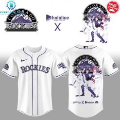 Colorado Rockies Hololive 2025 Special Baseball Jersey