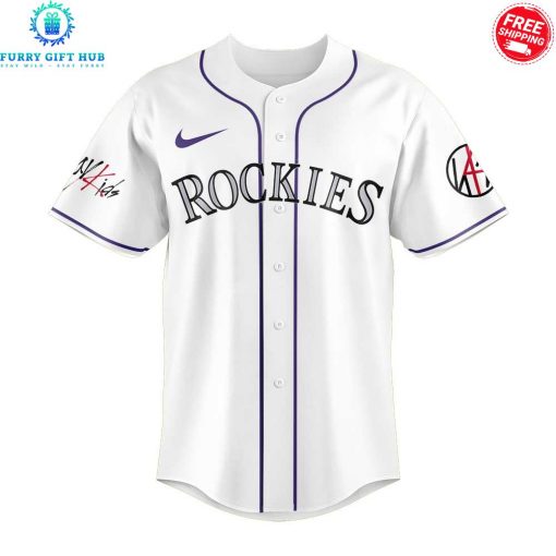 Colorado Rockies x Stray Kids dominATE World Tour 2025 Special Baseball Jersey