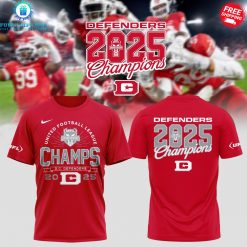 DC Defenders 2025 United Football League Champions Special Shirt Collection 3