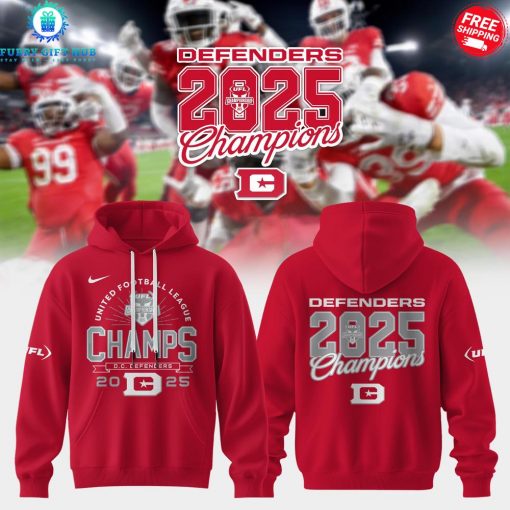 DC Defenders 2025 United Football League Champions Special Shirt Collection