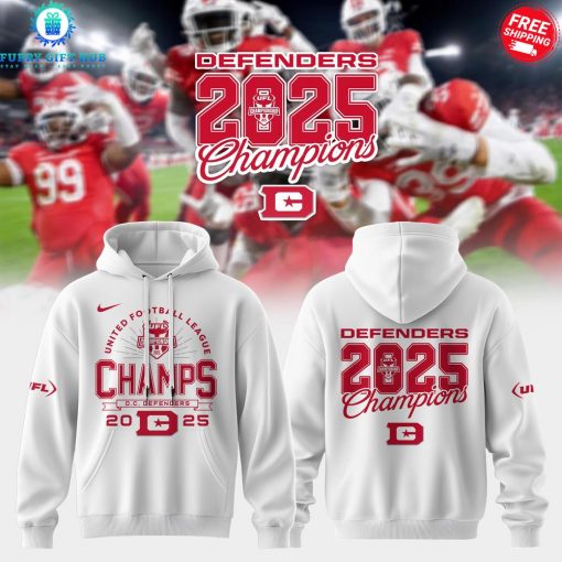 DC Defenders 2025 United Football League Champions Special Shirt Collection
