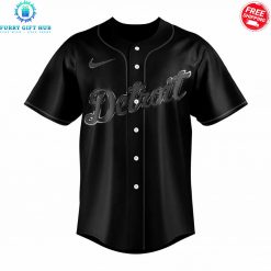 Detroit Tigers 2025 Back In Black Special Baseball Jersey