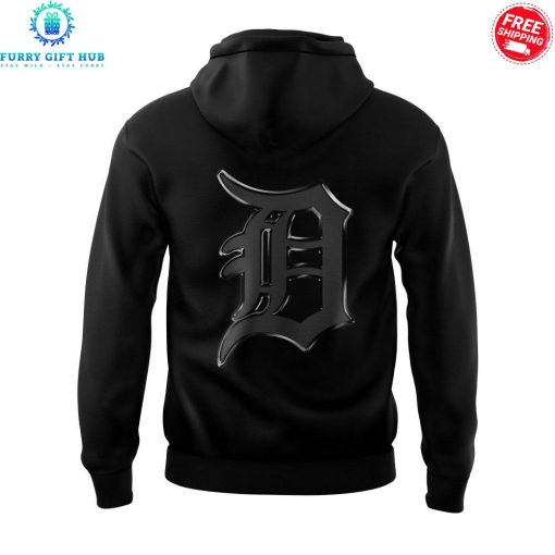 Detroit Tigers Back In Black 2025 Special Hoodie