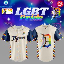 Detroit Tigers LGBT Pride 2025 Special Baseball Jersey