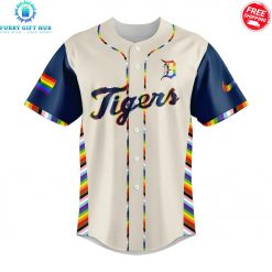 Detroit Tigers LGBT Pride 2025 Special Baseball Jersey