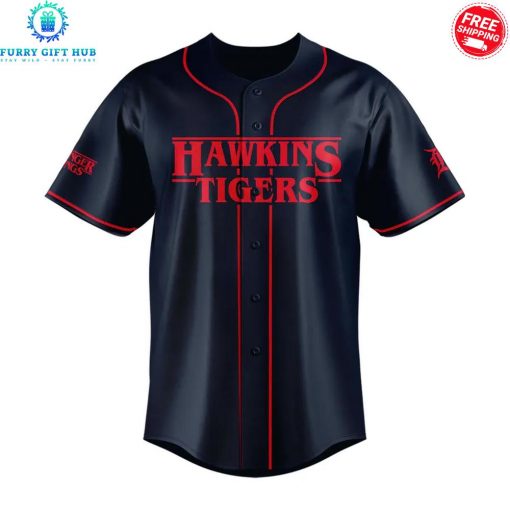 Detroit Tigers Netflix Stranger Things Night 2025 Special Baseball Jersey