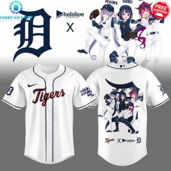 Detroit Tigers x Hololive Night 2025 Special Baseball Jersey