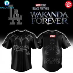 Dodgers Forever – Black Panther 2025 Special Baseball Jersey