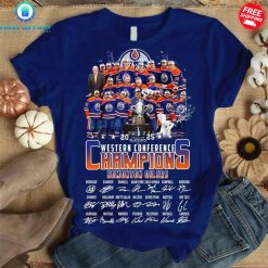Edmonton Oilers Western Conference Champions 2025 Special Shirt Collection