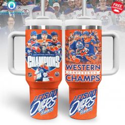 Edmonton Oilers Western Conference Champions 2025 Special Stanley Tumbler