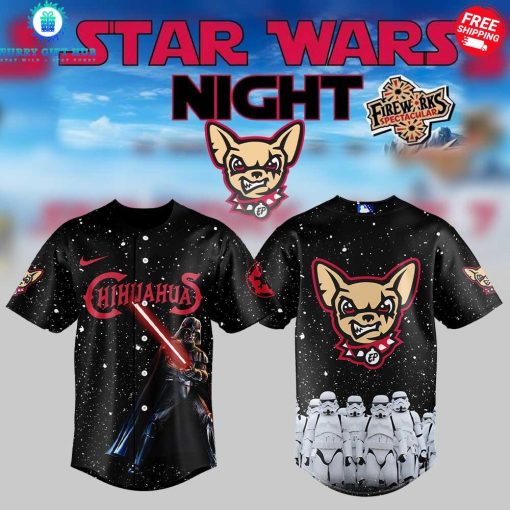 El Paso Chihuahuas x Star Wars Night 2025 Special Baseball Jersey