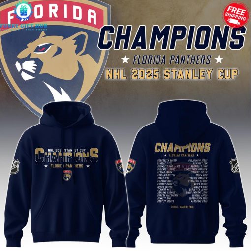 Florida Panthers NHL 2025 Stanley Cup Champions Special Shirt Collection