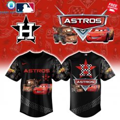 Houston Astros x Lightning McQueen 2025 Special Baseball Jersey