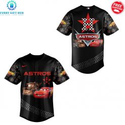 Houston Astros x Lightning McQueen 2025 Special Baseball Jersey