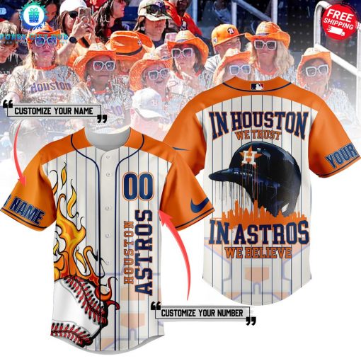 Houston Astros 2025 Personalized Special Baseball Jersey