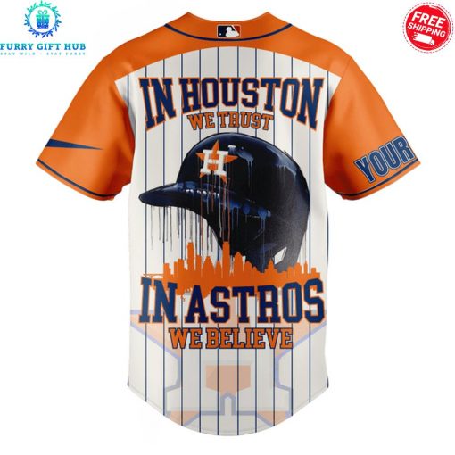 Houston Astros 2025 Personalized Special Baseball Jersey