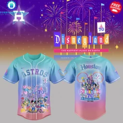 Houston Astros Disneyland 70th Limited Baseball Jersey