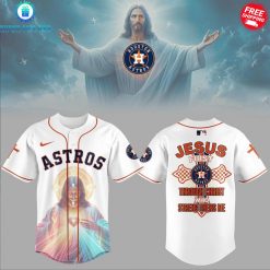 Houston Astros Jesus First Special Baseball Jersey
