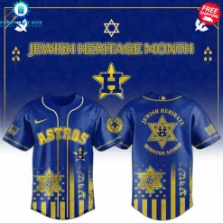 Houston Astros Jewish Heritage Night Limited Baseball Jersey