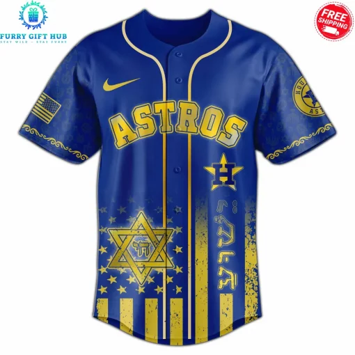 Houston Astros Jewish Heritage Night Limited Baseball Jersey