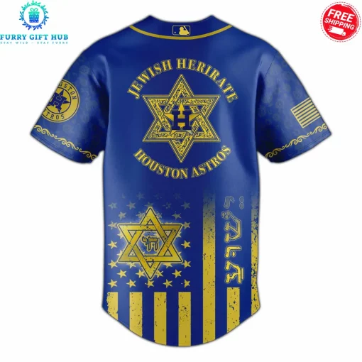 Houston Astros Jewish Heritage Night Limited Baseball Jersey