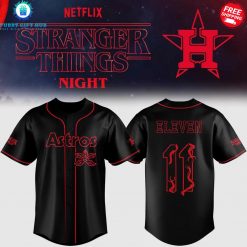 Houston Astros Netflix Stranger Things Night 2025 Special Baseball Jersey