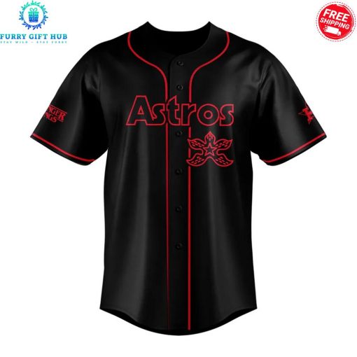 Houston Astros Netflix Stranger Things Night 2025 Special Baseball Jersey