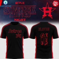 Houston Astros Netflix Stranger Things Night 2025 Special T-Shirt
