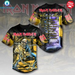 Iron Maiden Piece Of Mind Special Baseball Jersey