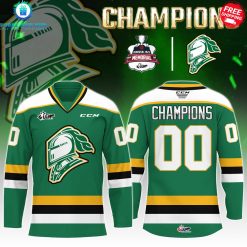 London Knights Memorial Cup Champions 2025 Special Hockey Jersey