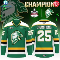 London Knights Memorial Cup Champions 2025 Special Hockey Jersey