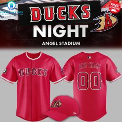 Los Angeles Angels Ducks Night 2025 Personalized Special Baseball Jersey