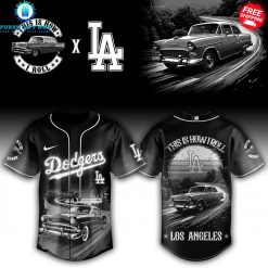Los Angeles Dodgers Classic Car Pride 2025 Special Baseball Jersey