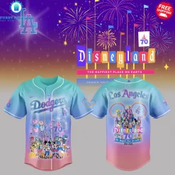 Los Angeles Dodgers Disneyland 70th Limited Baseball Jersey