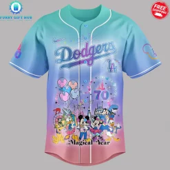 Los Angeles Dodgers Disneyland 70th Limited Baseball Jersey