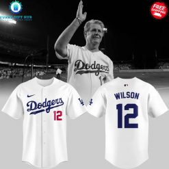 Los Angeles Dodgers Honoring Brian Wilson Special Baseball Jersey