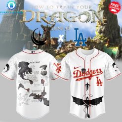 Los Angeles Dodgers How to Train Your Dragon 2025 Special Baseball Jersey