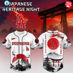 Los Angeles Dodgers Japanese Heritage Night 2025 Special Baseball Jersey