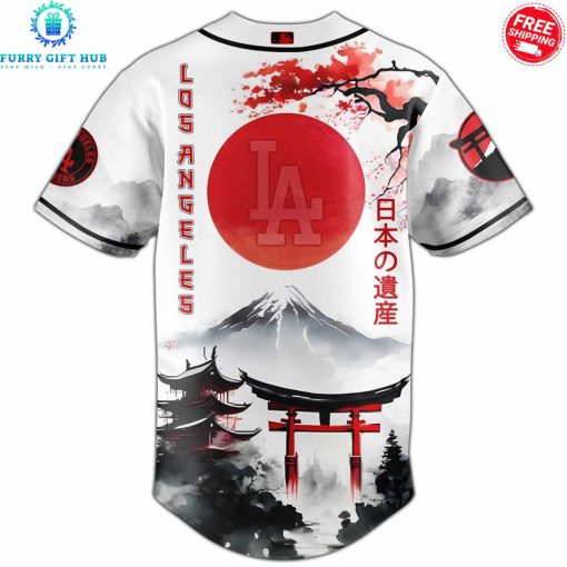 Los Angeles Dodgers Japanese Heritage Night 2025 Special Baseball Jersey