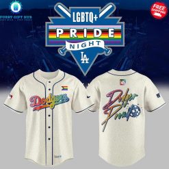 Los Angeles Dodgers LGBTQ Pride Night 2025 Special Baseball Jersey